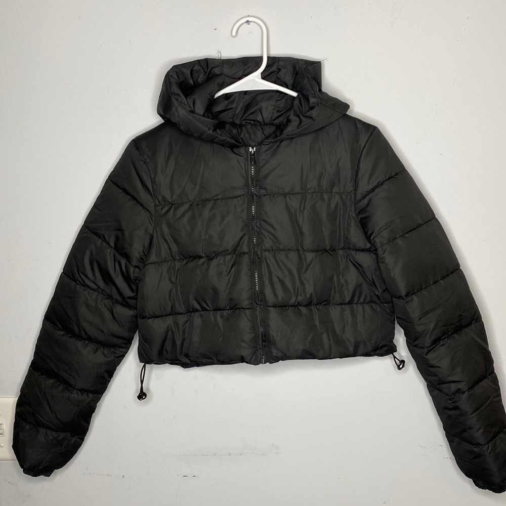 Cropped Puffer Vest